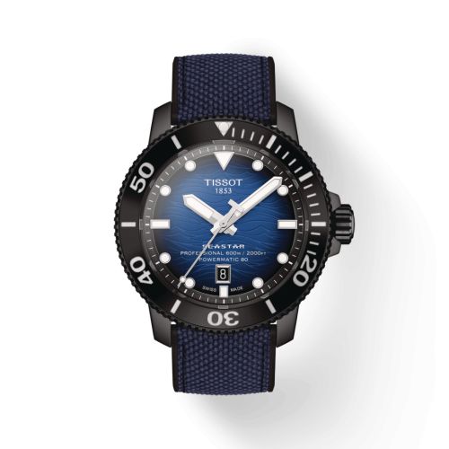 Tissot Seastar 2000 Professional PVD / Blue / Rubber